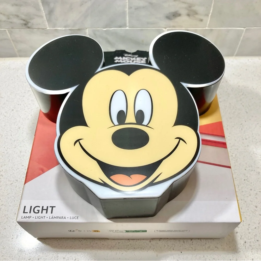 Paladone Mickey Mouse Night Light Licensed Disney Bedroom Decor Desk Box Light